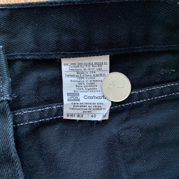 ⚫️Vintage Carhartt Dungaree-Fit Jeans (40 x 30) - Picture 3 of 5